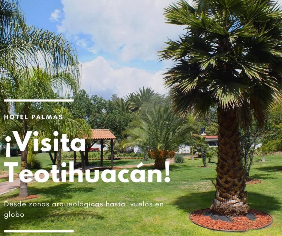 Hotel Palmas Teotihuacan Сан-Хуан-Теотіуакан Екстер'єр фото